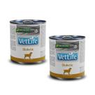 Combo 2 Ração Úmida Vet Life Diabetic Cães - 300g Combo 2 Ração Úmida Vet Life Diabetic Cães - 300g