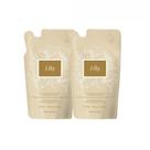 Combo 2 Refil Creme Acetinado Hidratante Desodorante Corporal Lily 250g