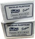 Combo 2 sacolas plásticas descartavel super 29x39 / 38x48