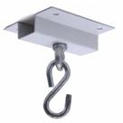Combo 2 Suporte Giratório Teto P/ Saco De Pancada Cadeira De Balanço TRX (BRANCO)