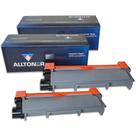Combo 2 Toners Compatíveis Tn660/2370/2320/2340/2360/2,6k/Black ALLTONER 2UNIT