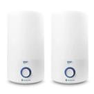 Combo 2 Umidificador Ultrassônico 4,3 Litros Umi Ultra Dellamed Branco Bivolt