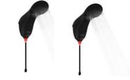 Combo 2 unid Chuveiro Eletrônica Zagonel Sublime BLACK - Redonda Preta Temperatura Gradual com Chuv