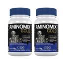 Combo 2 unidades Aminomix Gold 120 comp. Suplemento Cães e Gatos - Vetnil Combo 2 unidades Aminomix Gold 120 comp. Suplemento Cães e Gatos - Vetnil