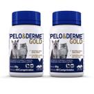 Combo 2 unidades Pelo e Derme Gold Suplemento Vetnil - 60 comprimidos