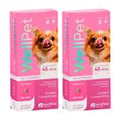 Combo 2 WellPet 45 mg Cães de 2 a 4,5Kg Ourofino - 1 Comprimido