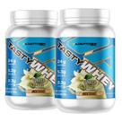 Combo 2 Whey Tasty Isolado Hidro Baunilha 900G - Adaptogen