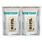 Combo 2 x Refil Whey Protein - Elemento Puro - Wheydop - 900g cada