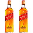 Combo 2 X Whisky Johnnie Walker Red Label 1000ml