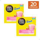 Combo 20 Cápsulas Nesquik Morango Dolce Gusto