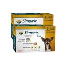 Combo 2x Simparic 5mg Para Cães de 1,3 a 2,5kg - 6 Comprimidos