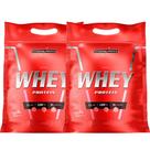 Combo 2x Suplemento em Pó Nutri whey Protein Para Ganho de Peso Baunilha 900g Refil - Integralmedica