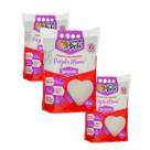 Combo 3 Areia Bentonita Esférica Premium Lavanda Great Pets para Gatos - 4 Kg