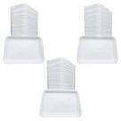 Combo 3 Bandeja Isopor B2 100Unid Refeiçao Descartavel