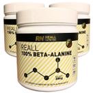 Combo 3 Beta Alanina Em Pó 100% Pura Reall Nutrition 200g