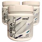 Combo 3 Creatina Monohidratada Pura 150g Puracy Suplemento