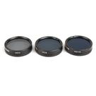 Combo 3 Filtros ND4 ND8 ND16 Drone DJI Phantom 4 Pro e 4 Advanced