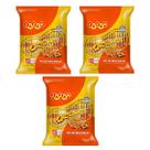 Combo 3 Flow Packs Doce Pé de Moleque Pacotinhos Individuais