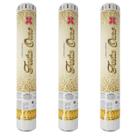 Combo 3 Lança Confete Dourado Metalizado Festa Celebração