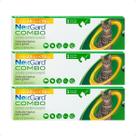 Combo 3 NexGard Combo Gatos 2,5Kg a 7,5Kg - 1 Aplicador 0,9ml Combo 3 NexGard Combo Gatos 2,5Kg a 7,5Kg - 1 Aplicador 0,9ml
