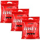 Combo 3 - Nutri Whey Protein - Refil Chocolate 907g - Integralmédica