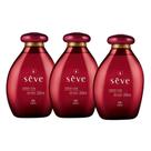 Combo 3 Óleo Desodorante Corporal Amêndoas E Cereja Sève - 200ml