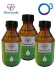 Combo 3 Óleo Ozonizado De Oliva Extravirgem - 80ml Ozonsaúde