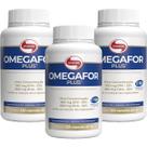 Combo 3 - ÔmegaFor plus - 120 Cápsulas - Vitafor