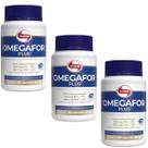 Combo 3 - ÔmegaFor plus - 60 Cápsulas - Vitafor