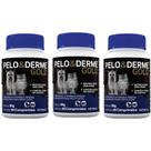 Combo 3 Pelo E Derme Gold 60 Comprimidos - Vetnil