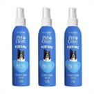 Combo 3 Perfume Pet Clean Cães e Gatos Machos - 120ml