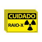Combo 3 Placas De Sinalização Cuidado Raio-X 30x20 Ecom IA - SC26 F9e Combo 3 Placas De Sinalização Cuidado Raio-X 30x20 Ecom IA - SC26 F9e