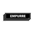 Combo 3 Placas De Sinalização Empurre 30x7 Ecom IA - A-420 F9e