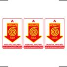 Combo 3 Placas De Sinalização Hidrante A Água 20X30 Ekomunike - X-710 F9e