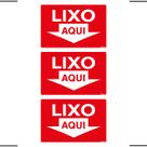Combo 3 Placas De Sinalização Lixo Aqui 30x20 Ekomunike - P-9 F9e Combo 3 Placas De Sinalização Lixo Aqui 30x20 Ekomunike - P-9 F9e