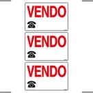 Combo 3 Placas De Sinalização Vendo 30x20 Ekomunike - P-13 F9e Combo 3 Placas De Sinalização Vendo 30x20 Ekomunike - P-13 F9e