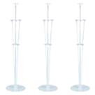 Combo 3 Suporte Balão Base Bexiga 70cm Armação Decoração Festa