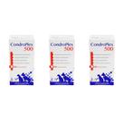 Combo 3 Unidades CondroPlex 500 60 comp suplemento Cães e Gatos - Avert