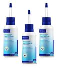Combo 3 Unidades Solução Ouvidos Phisio Antiodor 100mL Virbac