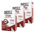 Combo 3 Unidades Suplemento Avert Oxcell 500mg 30