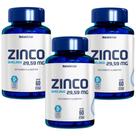 Combo 3 Zinco Quelato Imunidade 180 Cápsulas Natunéctar