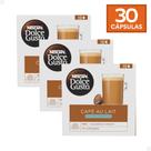 Combo 30 Cápsulas Café Au Lait Desnatado Dolce Gusto