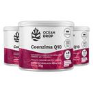 Combo 3x Coenzima Q10 Vitamina E 60Caps 500mg - Ocean Drop