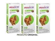 Combo 3x Comprimido Bravecto Para Cães de 10 a 20 Combo 3x Comprimido Bravecto Para Cães de 10 a 20