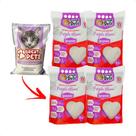 Combo 4 Areia Bentonita Esférica Premium Lavanda Great Pets para Gatos - 4 Kg Combo 4 Areia Bentonita Esférica Premium Lavanda Great Pets para Gatos - 4 Kg