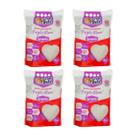 Combo 4 Areia Bentonita Esférica Premium Lavanda Great Pets para Gatos - 4 Kg