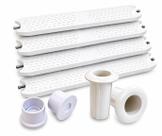 Combo 4 Degraus Para Escadas de Piscinas ABS Super Resistente