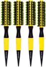 Combo 4 escovas yellow ceramica profissional 1P + 3 M marco boni
