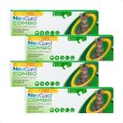 Combo 4 NexGard Combo Gatos 2,5Kg a 7,5Kg - 1 Aplicador 0,9ml