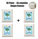 Combo 4 Percarbonato Power com Oxigênio Ativado Tira manchas Potente 1kg